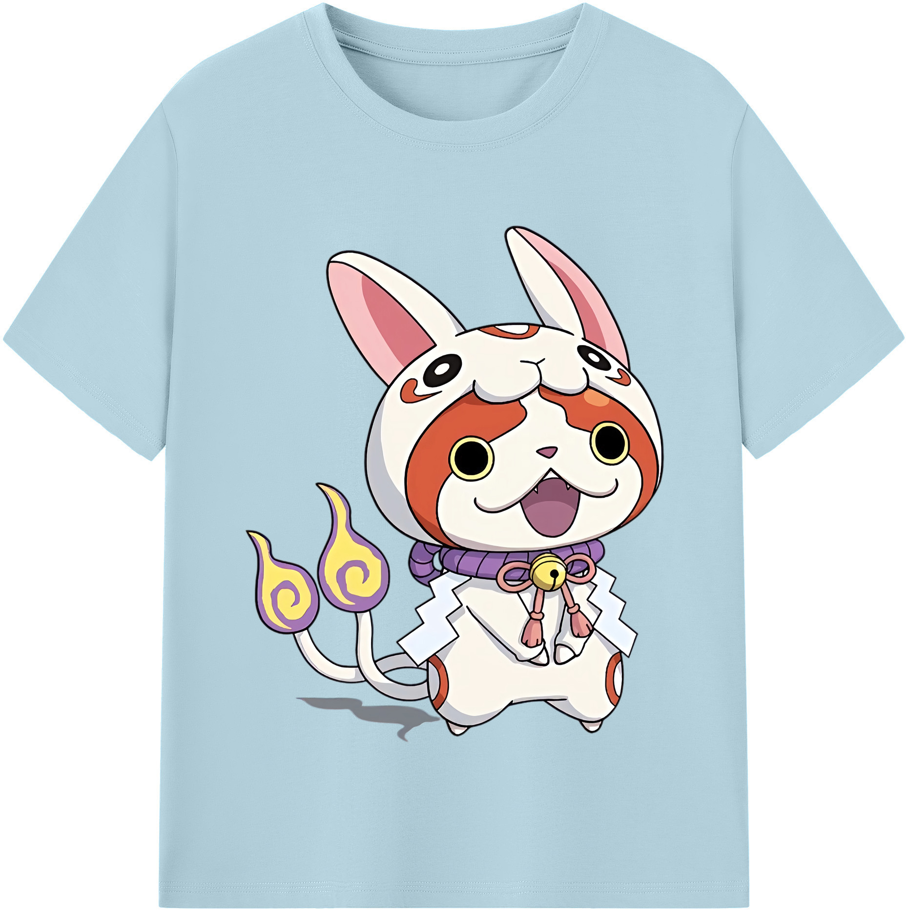 （画像用） 妖怪ウォッチ Yo-kai Watch 綿100％半袖Tシャツ（フロントプリント）